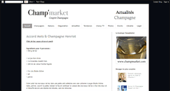 Desktop Screenshot of actualites.champmarket.com