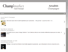 Tablet Screenshot of actualites.champmarket.com